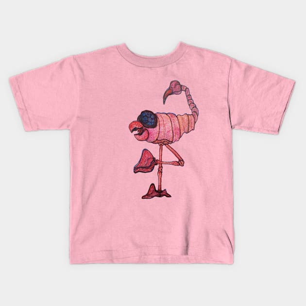 Scorpingo Kids T-Shirt by JAB Jay Brandenburg